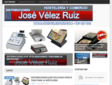 Tablet Screenshot of josevelezruiz.com